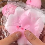 [threegoodstonesgen] Shapeable Fluid Funny Pinch Sticky Powder Blusher Piglet Slow Rebound Deion Toy Mini Squishy Slow Rising Toy SHX