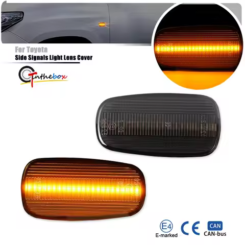 Dynamic Side Marker Light For Lexus IS200 300 LS430 UCF30 Scion xB For Toyota Prius Kluger Wish Alte