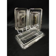 Kuih Container OPS H2 / Disposable Plastic Clear Bakery Container / Bekas Kuih (100pcs±)