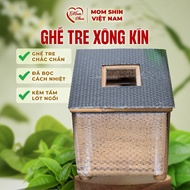 Mom Shin type 1 intimate sauna chair | High-quality bamboo sauna chair | Vu Phuong Thao Mom Shin | M