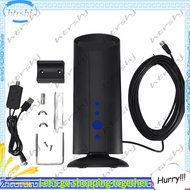 【htrshj】1 PCS TV Antenna Miles Range HDTV Antenna with Best Powerful Amplifier and Signal Booster for Smart TV