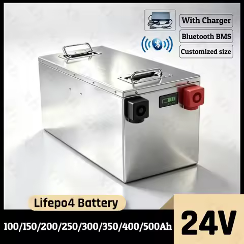 XH-24V Lifepo4 Battery Rechargeable 100Ah/150Ah/250Ah/300Ah/350Ah/400Ah/500Ah 200Ah 2000W Solar Syst
