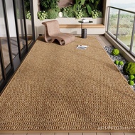 Sunscreen Bay Window Balcony Floor Mat Leisure Area Large Area Tatami Carpet Imitation Mat Full Layo