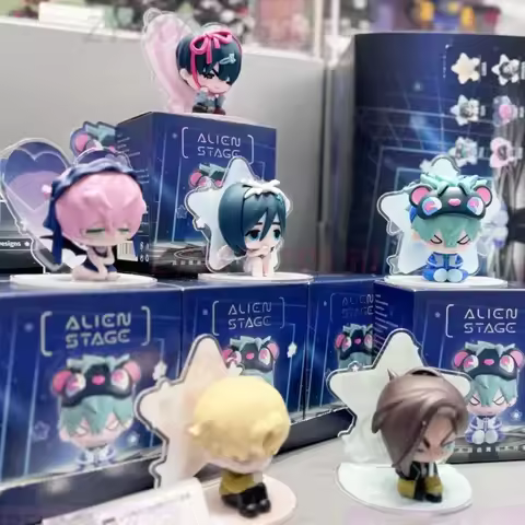 Alien Stage Free Stage Blind Box Series Collectible Anime Figures Mizi Sua Ivan till Luka Hyuna Mode