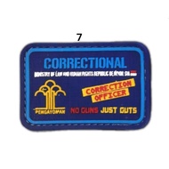 DANEESHOP Patch Rubber POLSUSPAS / Velcro Emblem Logo Polsuspas / Pengayoman