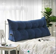 懶人沙發床上背墊全新床頭靠墊大靠背簡約床墊護腰咕𠱸 cushion bed pad big pillow 枕頭 包送貨