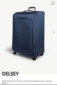 🇬🇧英國直送 免費速遞 Free courier🇬🇧 DELSEY Montmartre Air 2.0 four-wheel recycled woven suitcase 83cm