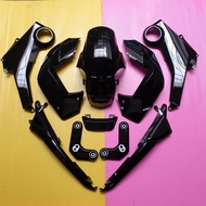 ชุดสี msx รุ่นเก่า ไฟเบอร์ชุด msx รุ่นเก่า สีดำเงา10ชิ้น