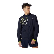 New Balance Printed Impact Run Light Pack Men's Jacket - Sulphur Yellow