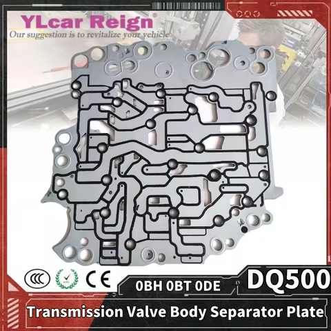 0BH 0BT DQ500 0DE Automatic Transmission Clucth Valve Body Separator Plate Repair Rebuild Kit For VW