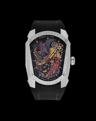 Tomaz GT Dragon Tiger TW028-ID2 Watch – Leather Hybrid Strap