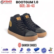 Black gum sneakers gum boots men'sWanita gem boots