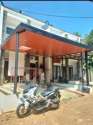 plafon pvc  kanopi bajaringan atap alderon rs sepaket