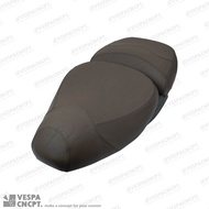 Dark Brown Vespa Lxv Seat Leather By Vespa Concept
