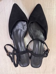 OL女黑色涼鞋 二手鞋