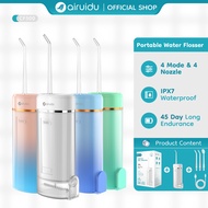 Airuidu CF500 Electric Water Flosser With 4 Head 160ML Water Floss Portable Teeth Floss Gigi 4 Mode 