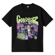KKONTENER GORILLAZ OVERSIZE TSHIRT BLACK Oversize Gorillaz/