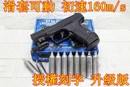 武SHOW UMAREX WALTHER P99 CO2槍 紅雷射 升級版 優惠組B 授權刻字 德國 WG 手槍 