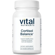 Vital Nutrients Cortisol Balance | Vegan Stress Relief Supplement | Cortisol Manager Supports Energy