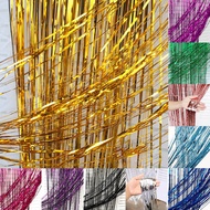 2m Rain Silk Foil Curtain Backdrop 2m height x 1m width Christmas Halloween 1028xx 1236xx