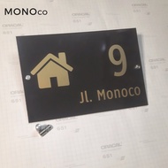 House Number House Logo house number plate