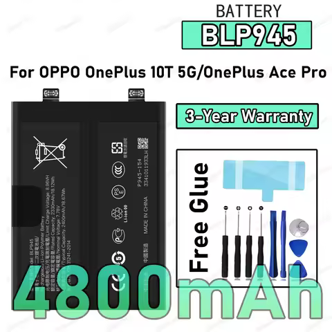 BLP945 for OPPO OnePlus 10T 5G/1 + 10T 5G/OnePlus Ace Pro/1 + Ace Pro Phone Battery High Quality