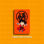 DRAGON BALL 2 - ATM CARD STICKER - BANK CARD STICKER - STICKER KAD BANK - DEBIT CARD STICKER