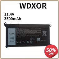 11.4V 3500mAh WDX0R Laptop Battery For DELL Vostro 14-5468 14-5471 14-3480/15-5568 5581 3583 Inspiro