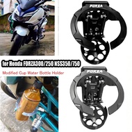Water‑Bottle Holder for Honda Forza 300 / 250, Modified Cup Bracket for NSS350 / 750, Mount on Crash