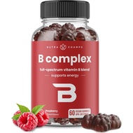 Vitamin B Complex Gummies – Advanced B Complex for Energy– Complete B Vitamin Complex with B1, B2 (R
