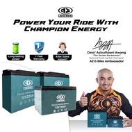 AZ E Bike Bateri Basikal Skuter Elektrik Bike 12Ah / 14Ah - Original, Prestasi Tinggi, Tahan Lama & 