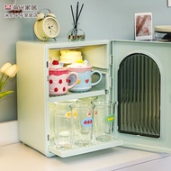 Household simple cup holder, multifunctional with drawers, dustproof cup storage rack, storage rack, baby bottle storage box
