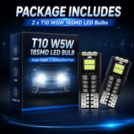 T10 W5W 18SMD LED Car Bulb Canbus Error Free Super Bright Parking License Plate Reading Light