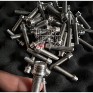 Yamaha rear gear bolt, stainless steel bolt, m8x35 pattern, 12an bolt, 3.5cm long