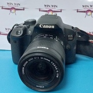 Bekas! Kamera Camera DSLR Canon Eos 700D Lensa kit 18-55 is STM