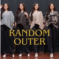 OUTER SCARF Rayon Jumbo Cartigan Elegan simple inner