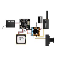 wsustore--Mini OSD On-Screen-Display Minim Mini OSD with KV TEAM MOD for CC3D Naze32 F3 F4 Flight Co