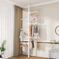 Clothes drying rack balcony clothes drying rack stainless steel clothes drying rack indoor telescopi