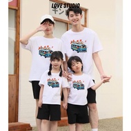 (Giveaway Red Flag with yellow star) Free Independent Bus family t-shirt for parents, babies, childr