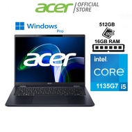 Acer TravelMate TMP614-52-57KL Business Laptop with Intel i5-1135G7 Processor and 16GB RAM - Windows 10 Pro