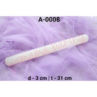 A-0008 Rolling pin roller roller fondant cookie clay gum paste bread (Rolling pin)