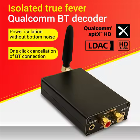 QCC3034 QCC5125 PCM5102A Lossless Decoding Board Type-C AUX Bluetooth Decoder Receiver SBC AAC APTX 