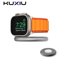 KU XIU Portable Apple Watch Magnetic Charger Hold for Apple Watch Ultra9/8/7/6/5/4/3/2/1/SE, Foldabl