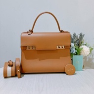 TK1946 Delvaux 德爾沃兩用包包 Tempete MM Shoulder Bag Calfskin