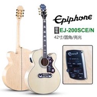 【銷售冠軍】epiphone ej-200sce 易普風一批風全系電吉他 木吉他民謠