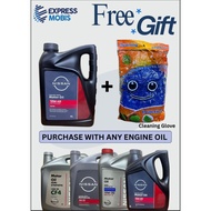 100% ORIGINAL NISSAN ENGINE OIL SEMI SYNTHETIC 10W-40 ACEA A3/B4 ( 4LITERS ) FOR GASOLINE ENGINE