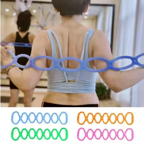7 Ring Physical Stretch Resistance Band Portable Size Flexible Pull Up Assist Band Break-resistant F