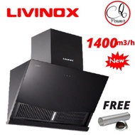 LIVINOX LCH- STONE 90BL Stainless Steel Cooker Hood