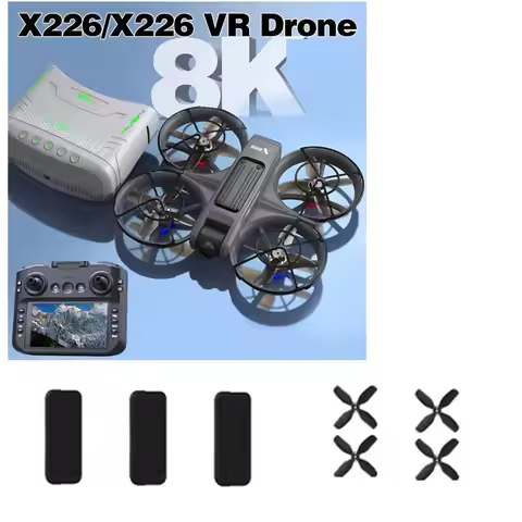 X226/X226VR Drone Battery Original Accessories 3.7V 1800mAh / Propeller Blade Parts Use For X226VR D