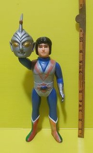 懷舊 流星人間 笠頭 中膠 搪膠 sofubi popy bullmark Bandai (H)
